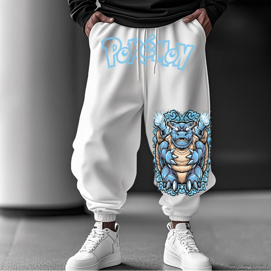 Pokémon Unisex Casual Anime Streetwear Pants