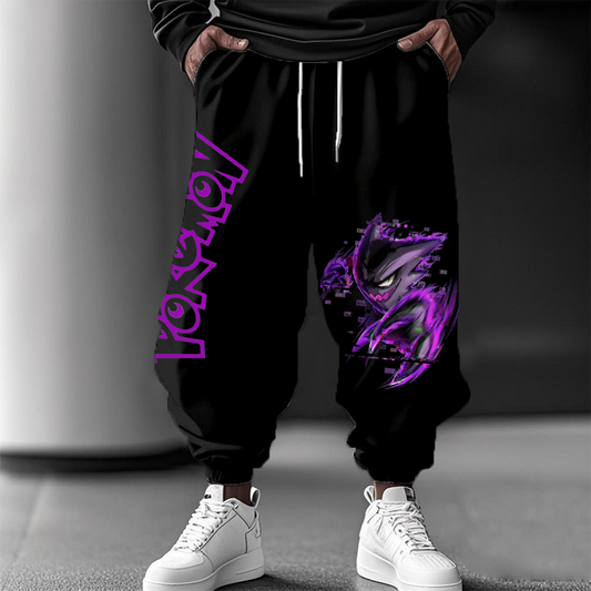 Pokémon Unisex Casual Anime Streetwear Pants