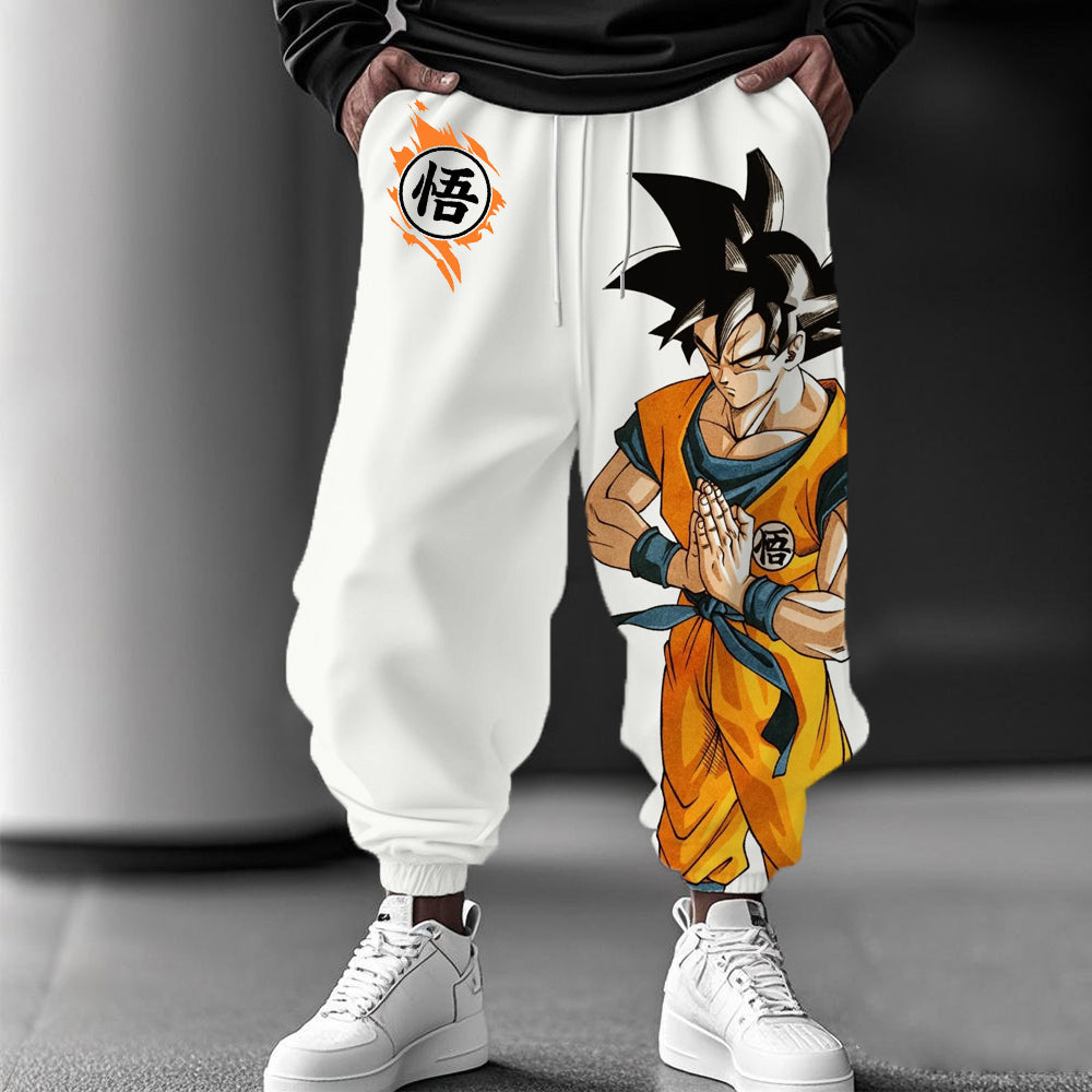 Unisex Casual Anime Streetwear Pants