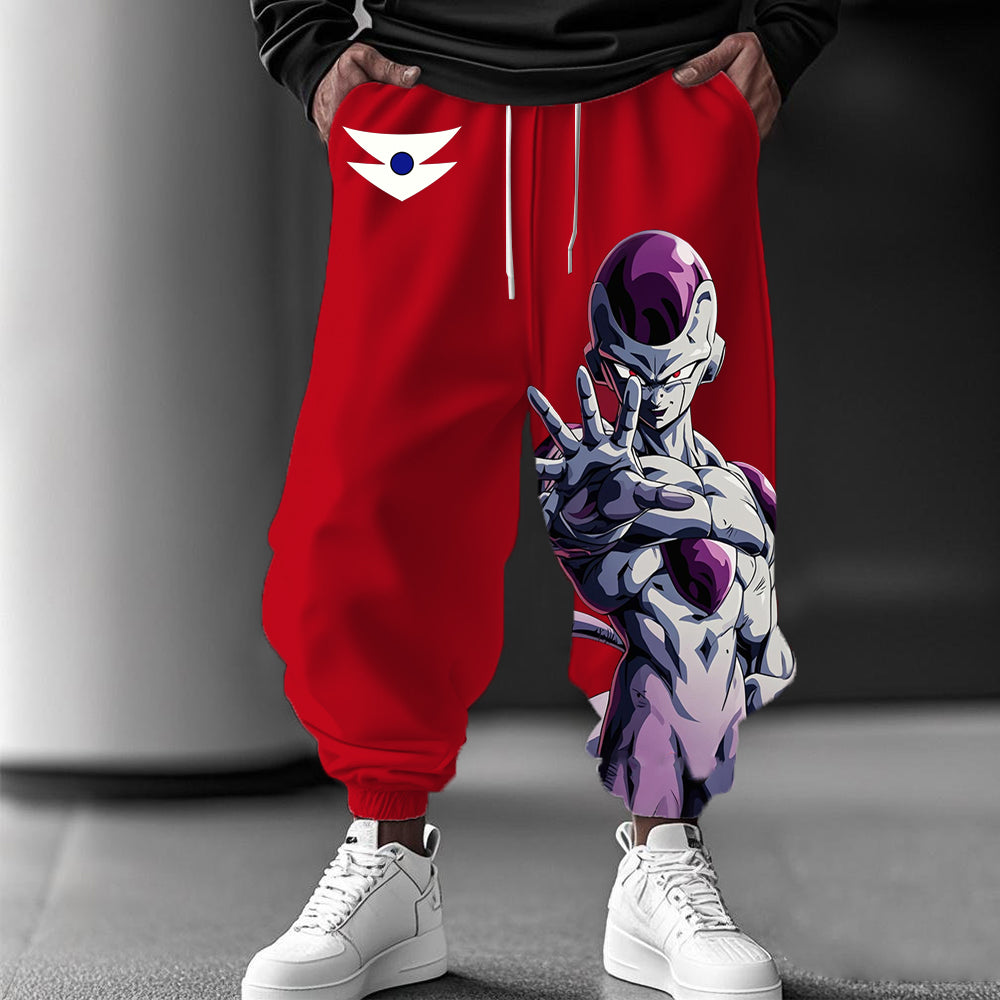 Unisex Anime Graphic Streetwear Vintage Pants