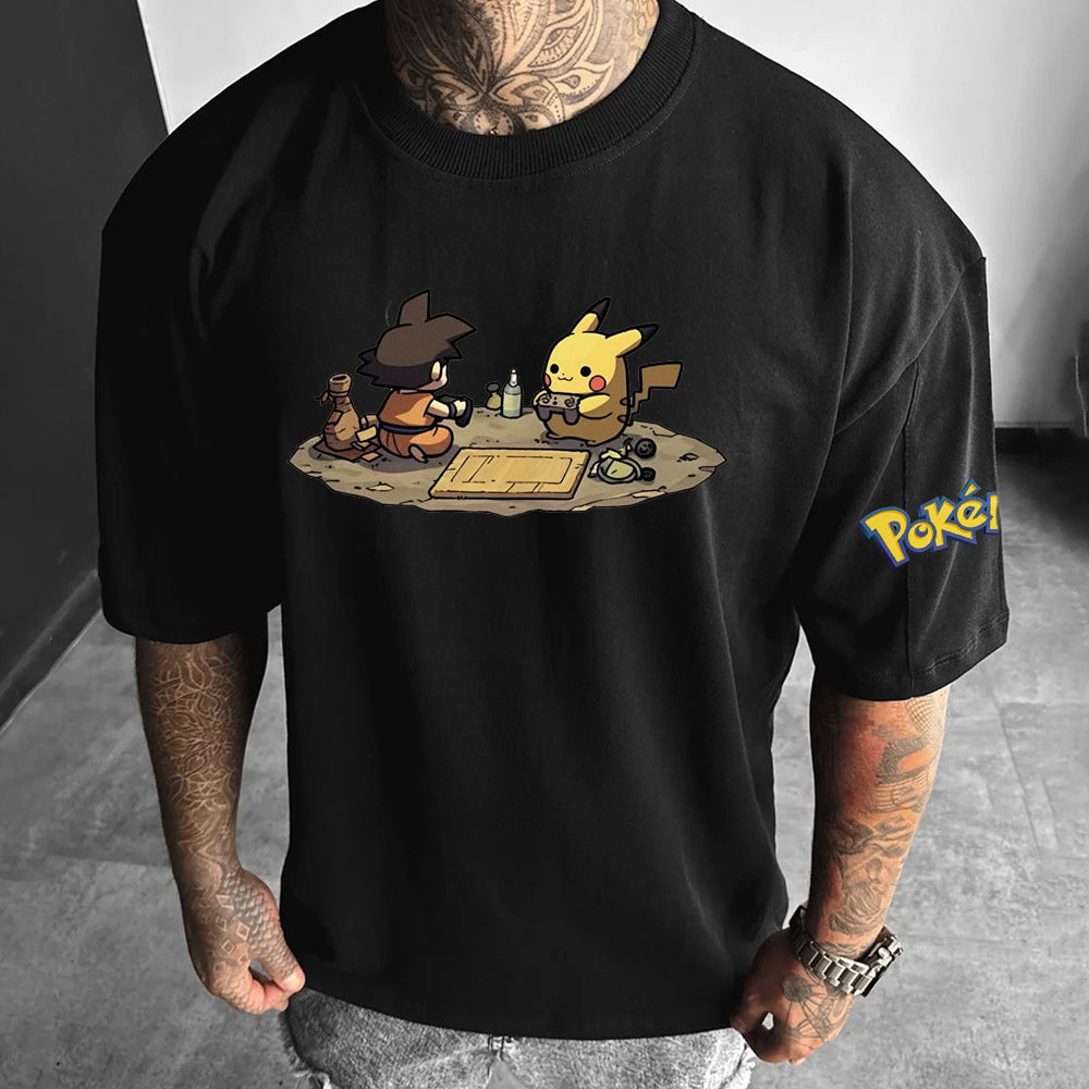 Pokémon Unisex Anime Inspired Vintage T-Shirt