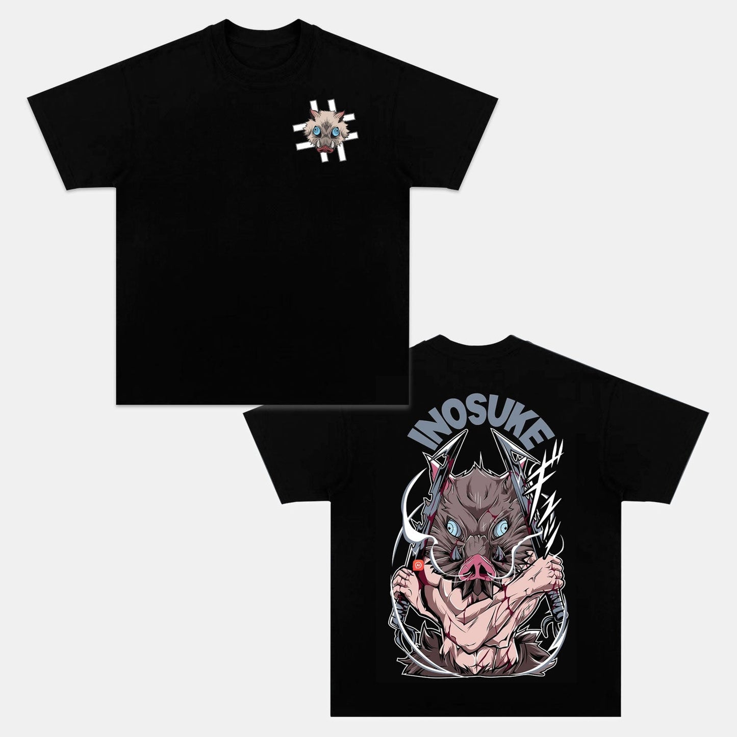 HASHIBIRA INOSUKE UNISEX ANIME INSPIRED VINTAGE T-SHIRT丨DEMON SLAYER