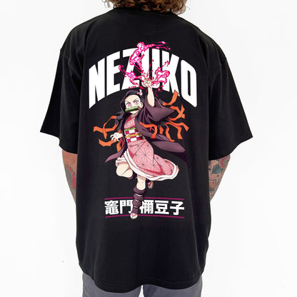 Unisex Vintage Tee丨Demon Slayer