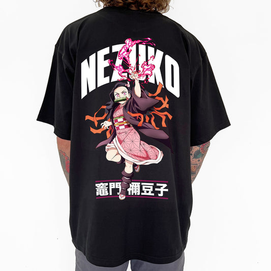 Unisex Vintage Tee丨Demon Slayer