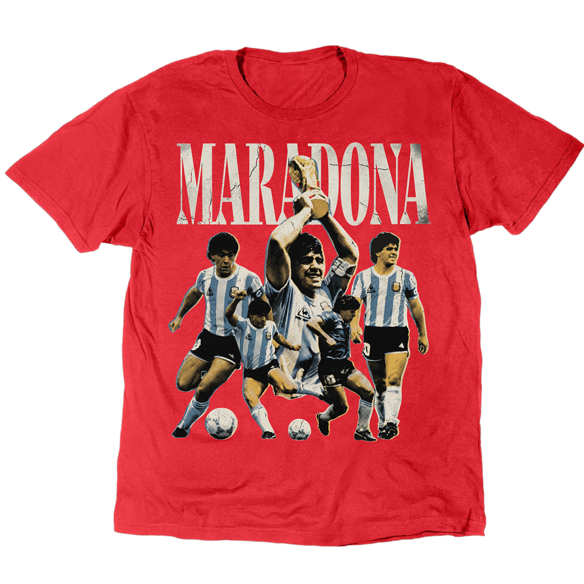 Vintage Heroes: Diego Maradona T-Shirt