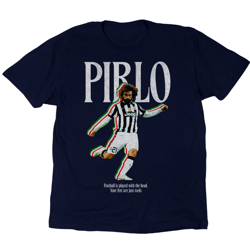 Pirlo – Football Is Played With the Head T-Shirt