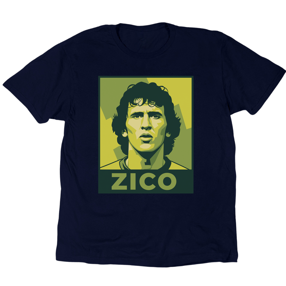 Zico The White Pelé T-Shirt