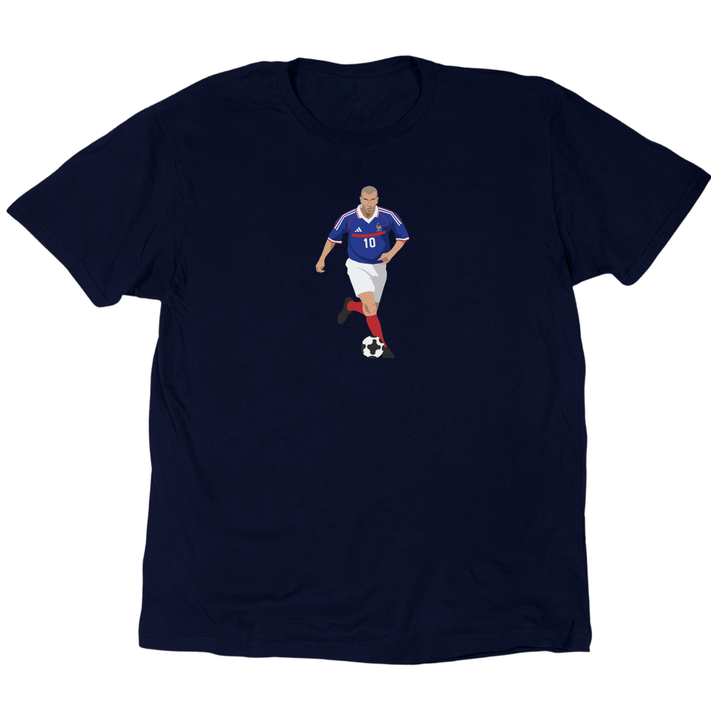 Icons Illustrated Zinedine Zidane T-Shirt