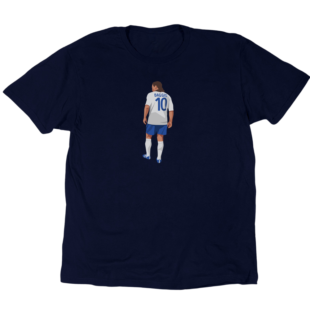 Icons Illustrated Roberto Baggio T-Shirt