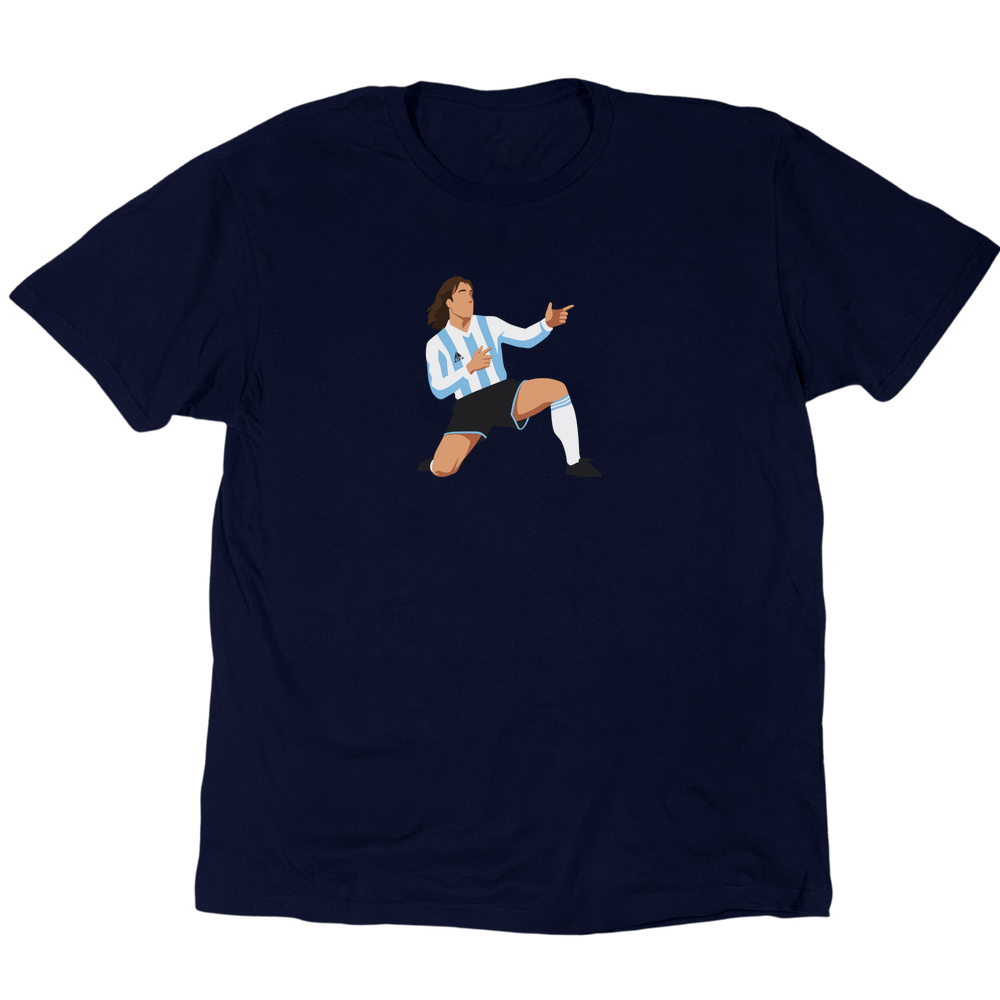 Icons Illustrated Batistuta T-Shirt