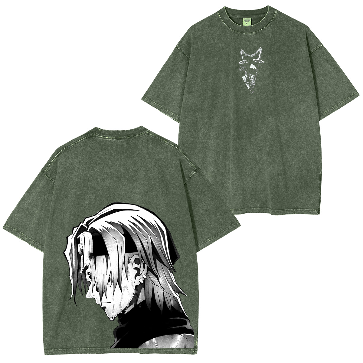 Uzui Tengen ,Demon Slayer Anime Unisex Washed T-Shirt