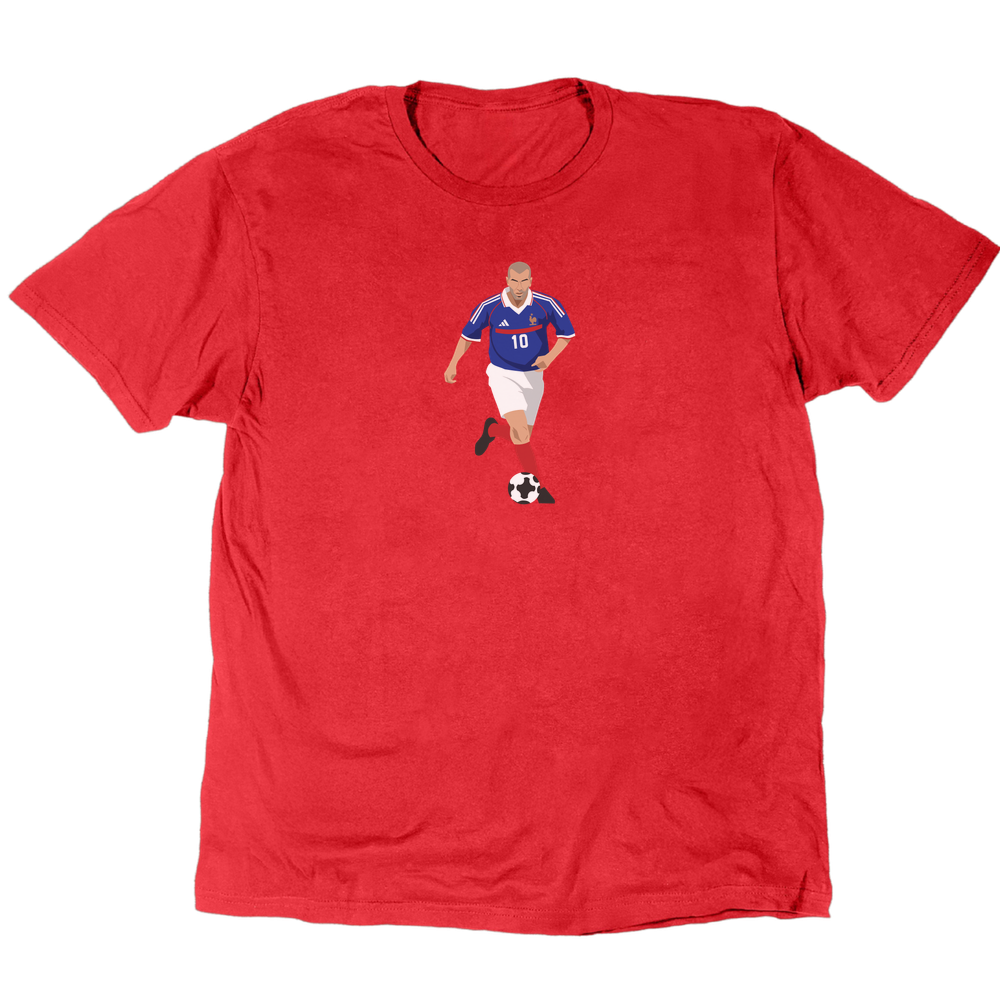 Icons Illustrated Zinedine Zidane T-Shirt