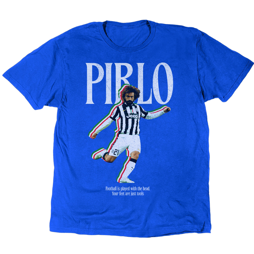 Pirlo – Football Is Played With the Head T-Shirt