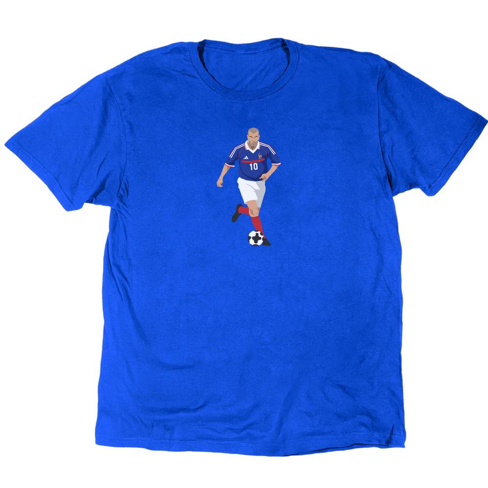 Icons Illustrated Zinedine Zidane T-Shirt