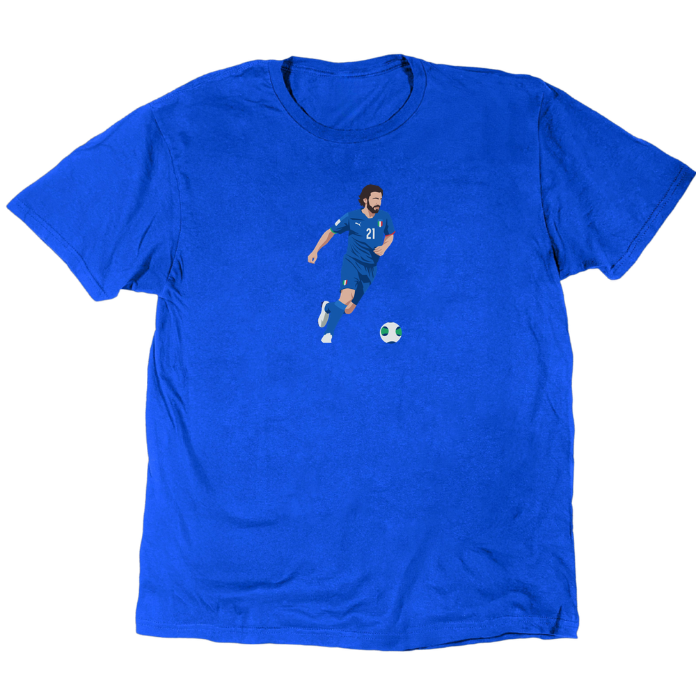 Icons Illustrated Andrea Pirlo T-Shirt