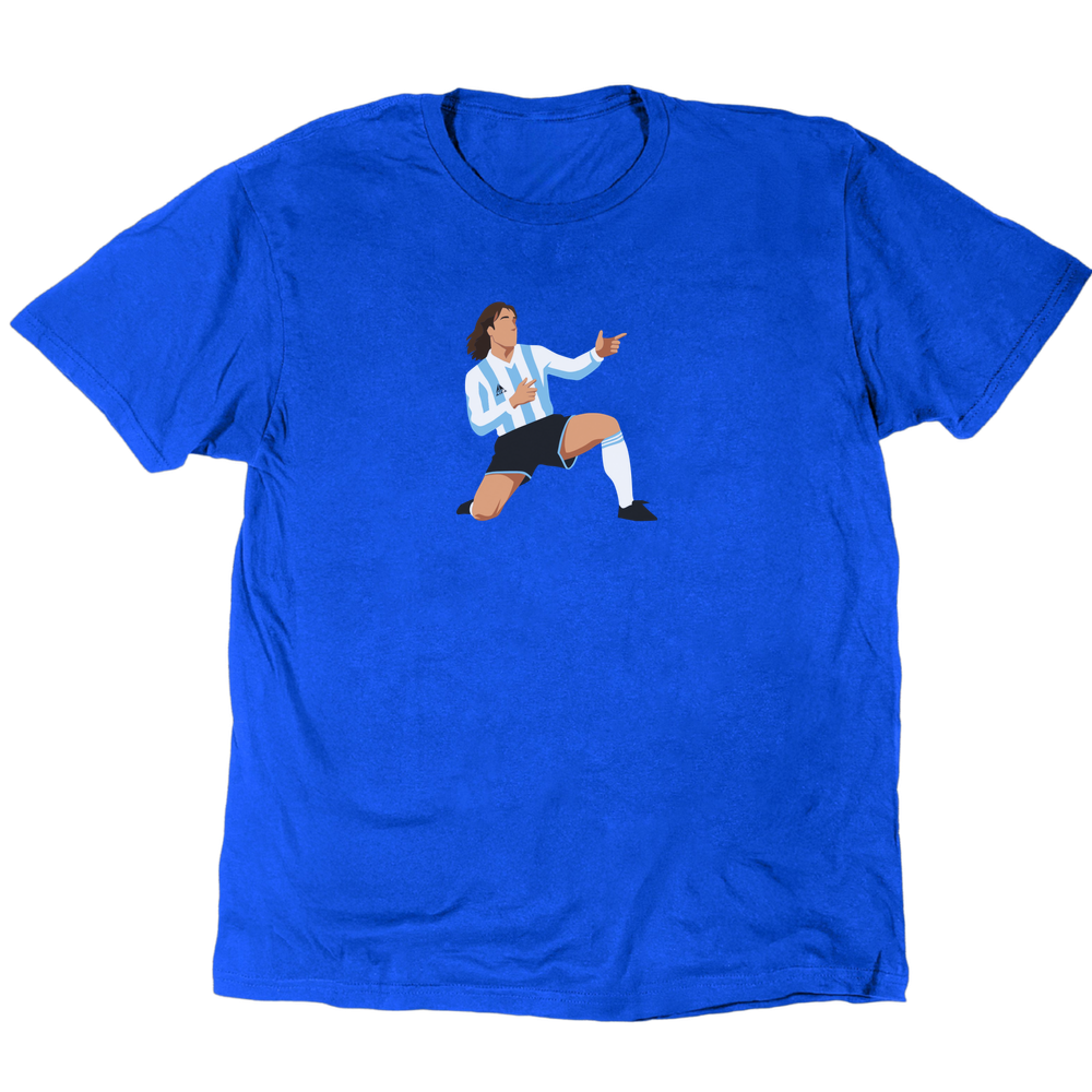 Icons Illustrated Batistuta T-Shirt