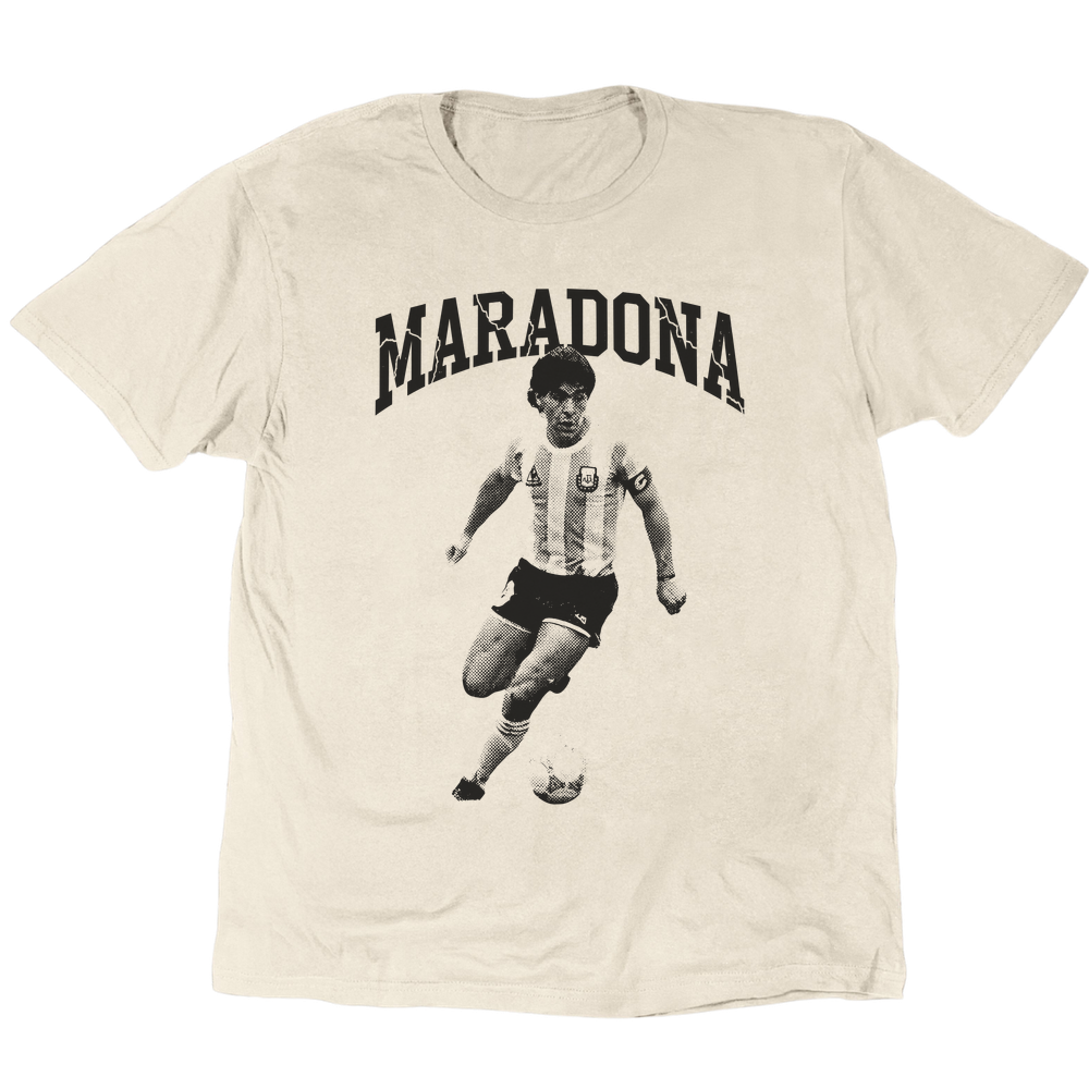 Diego Maradona Halftone T-Shirt