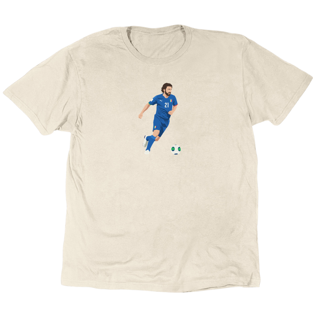Icons Illustrated Andrea Pirlo T-Shirt