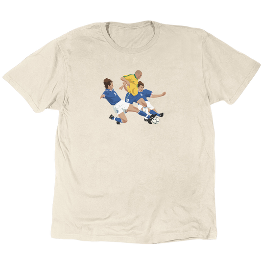 Icons Illustrated Ronaldo V Maldini And Cannavaro T-Shirt