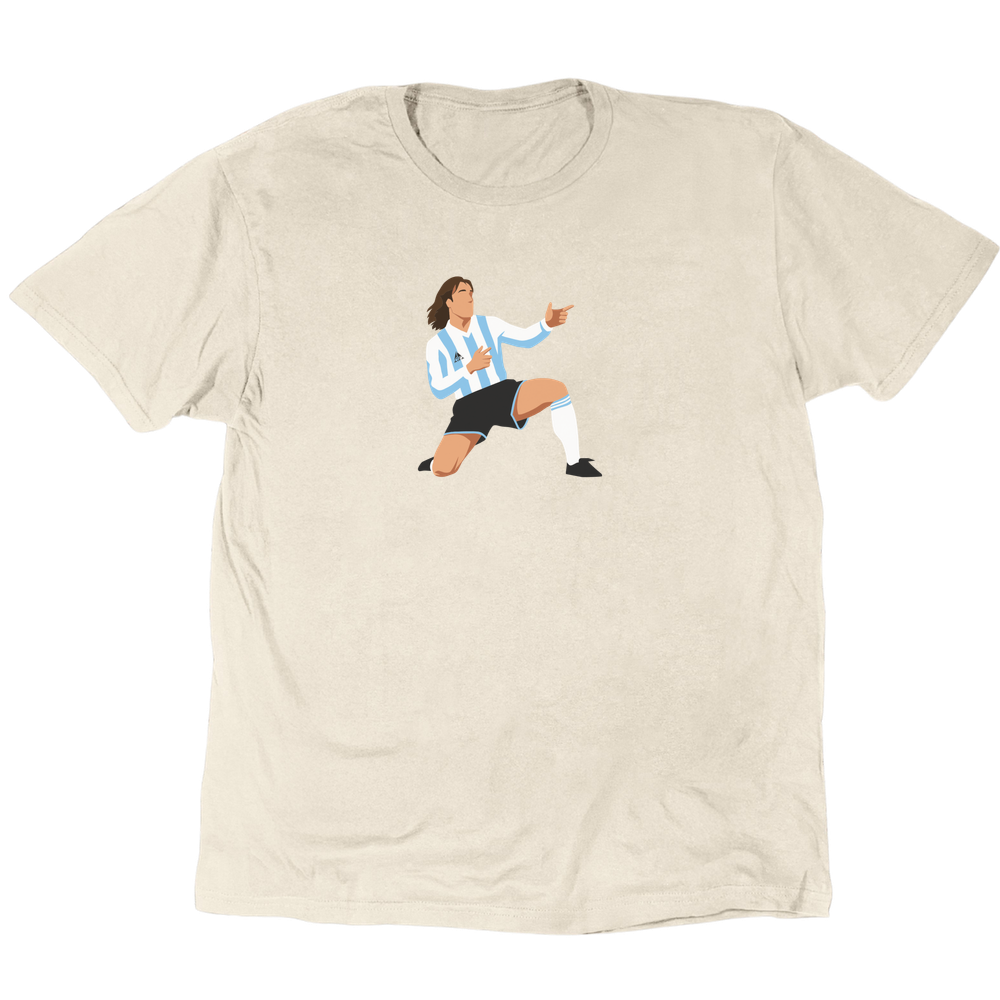 Icons Illustrated Batistuta T-Shirt