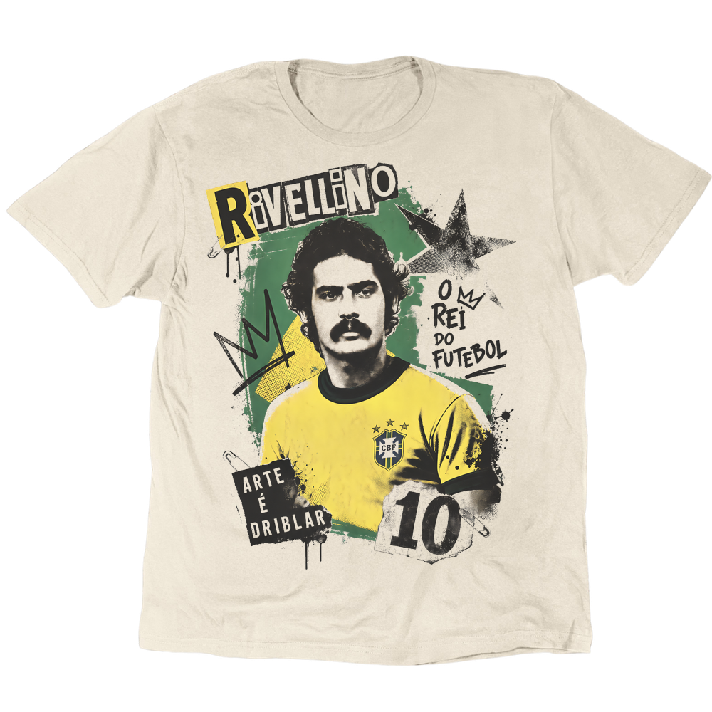 Rivellino Arte é Driblar T-Shirt