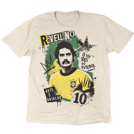 Rivellino Arte é Driblar T-Shirt