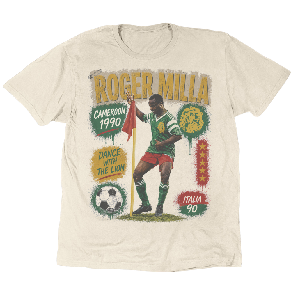 Roger Milla Dance With The Lion T-Shirt