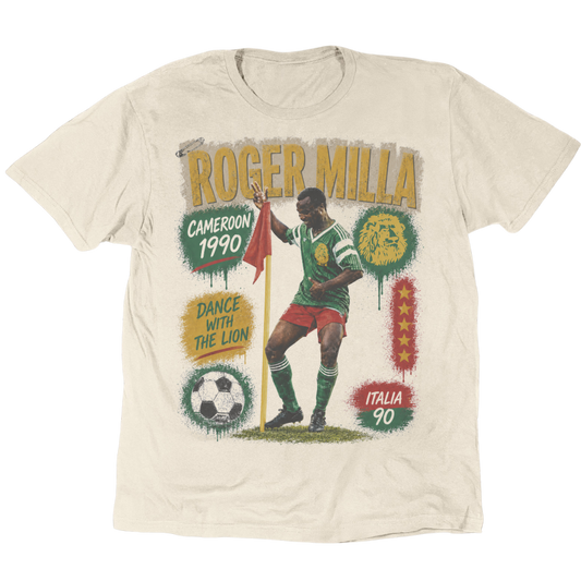 Roger Milla Dance With The Lion T-Shirt