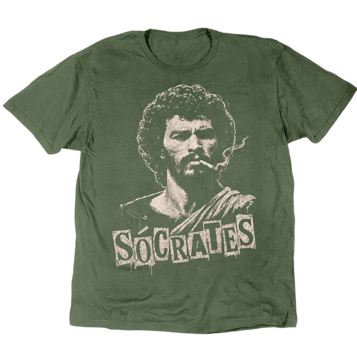 Sócrates – The Smoking Philosopher T-Shirt