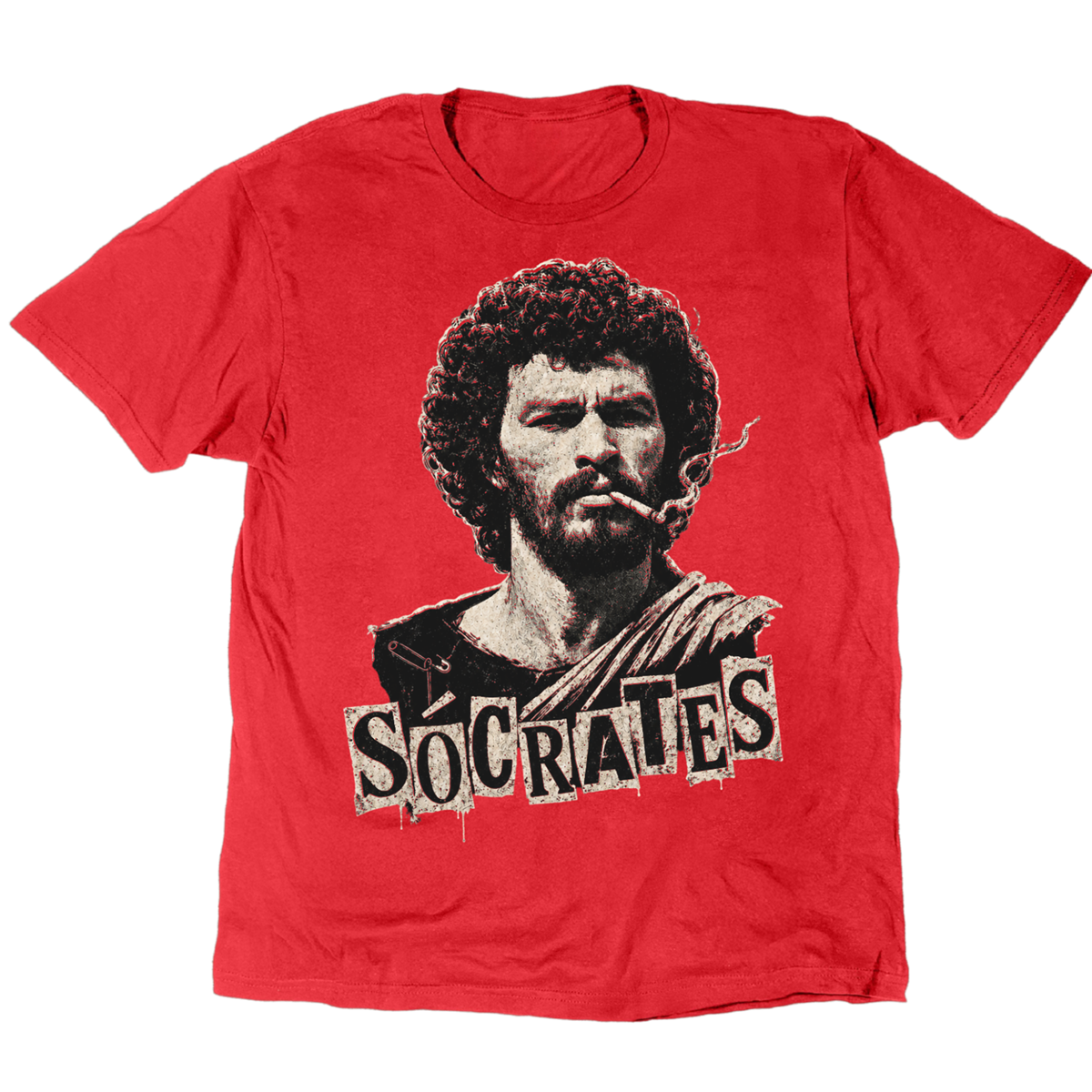 Sócrates – The Smoking Philosopher T-Shirt