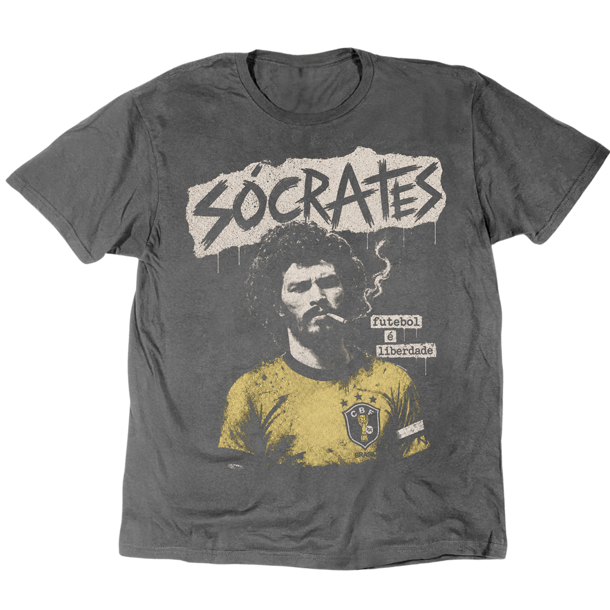 Sócrates – Futebol é Liberdade T-Shirt