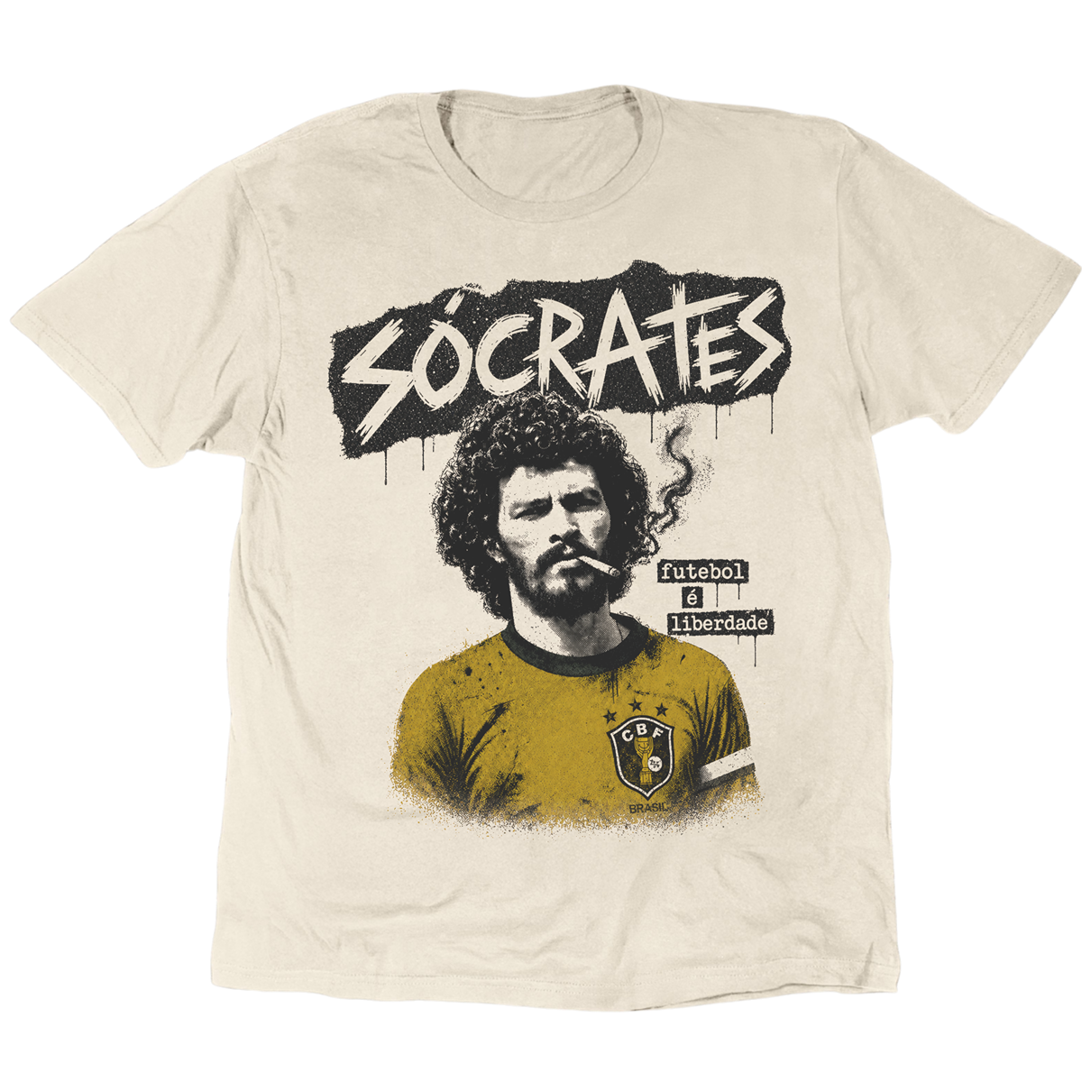 Sócrates – Futebol é Liberdade T-Shirt