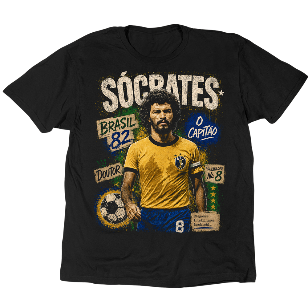 Sócrates O Capitão T-Shirt