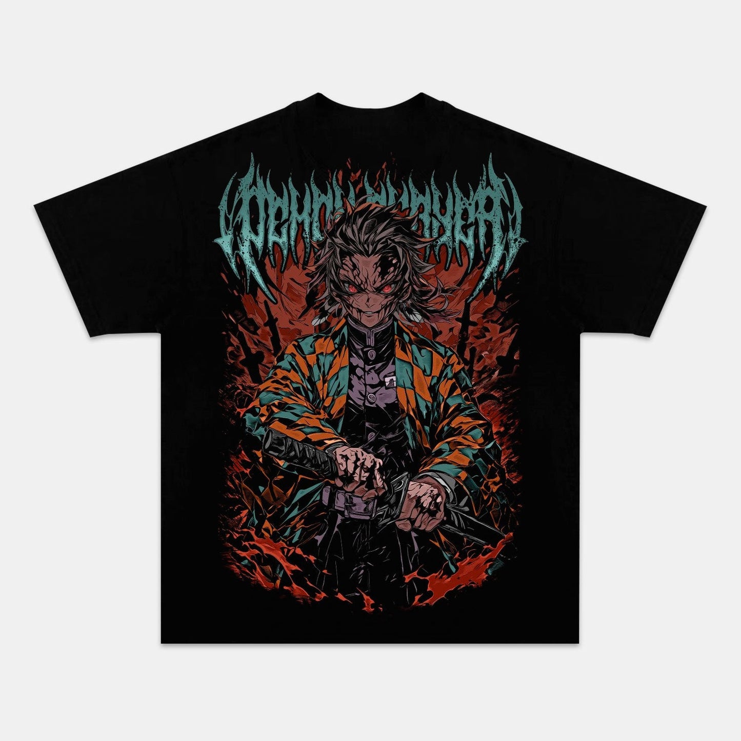 TANJIRO UNISEX ANIME INSPIRED VINTAGE TEE丨DEMON SLAYER