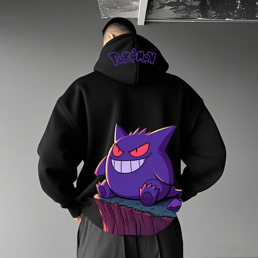 Pokémon Unisex Anime Graphic Streetwear Vintage Hoodie