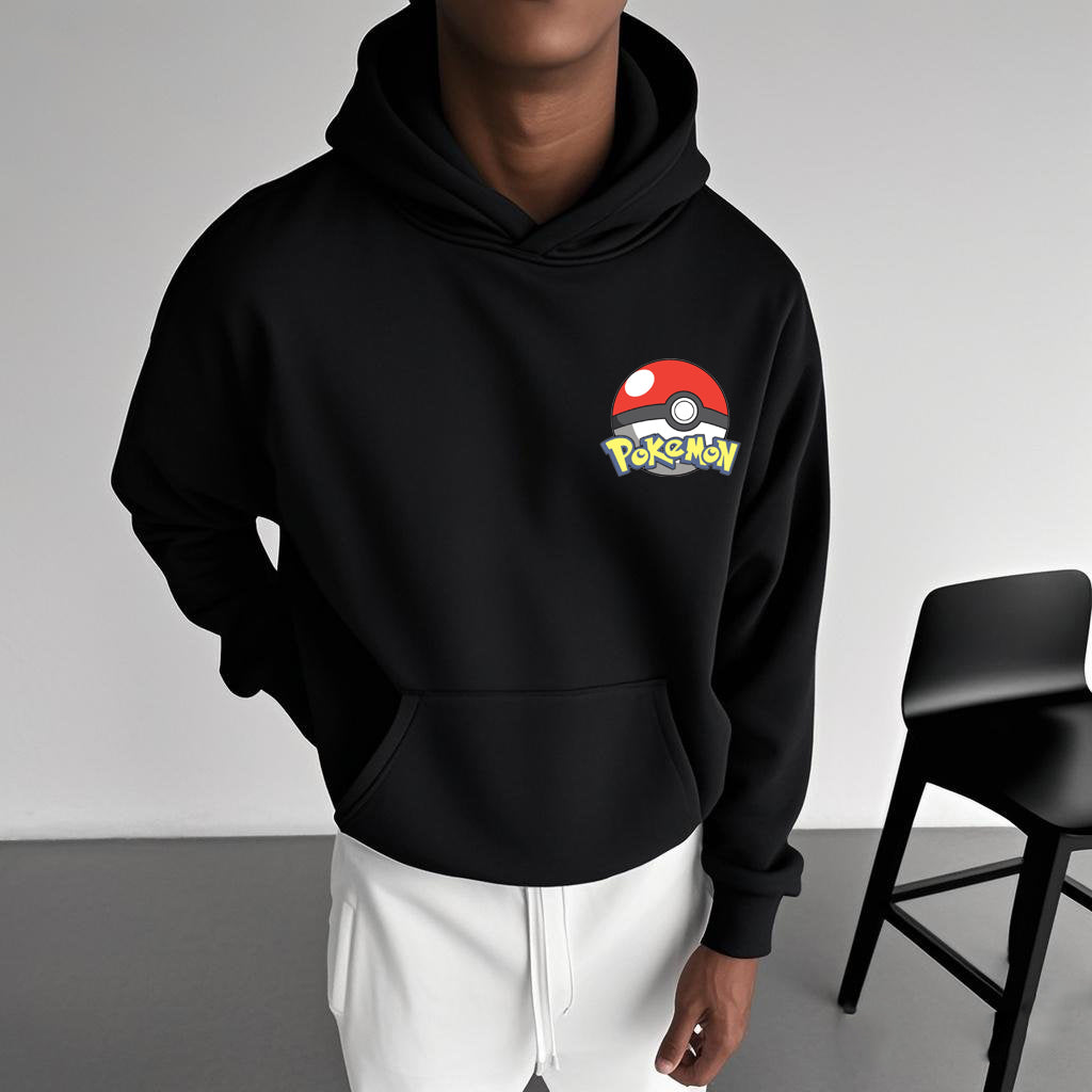 Pokémon Unisex Anime Graphic Streetwear Vintage Hoodie