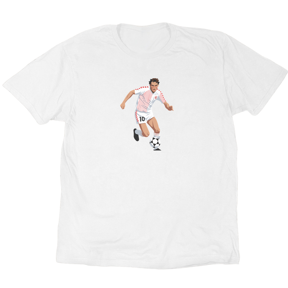Icons Illustrated Preben Elkjær The Wild Dane T-Shirt