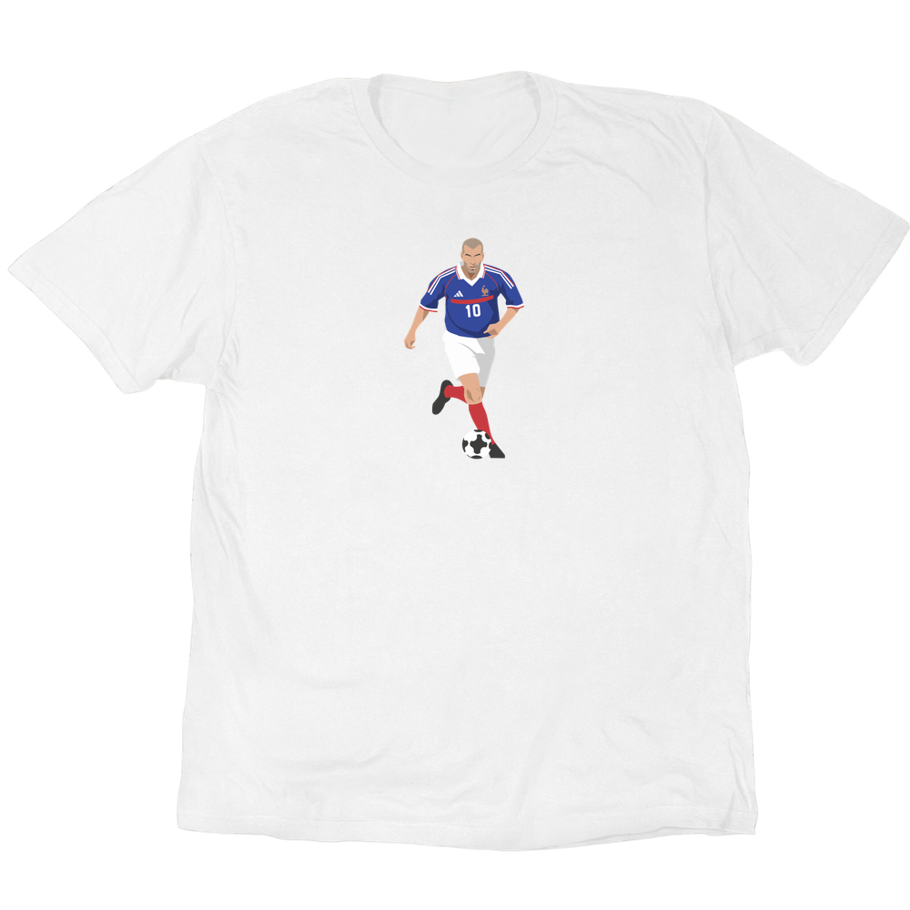 Icons Illustrated Zinedine Zidane T-Shirt