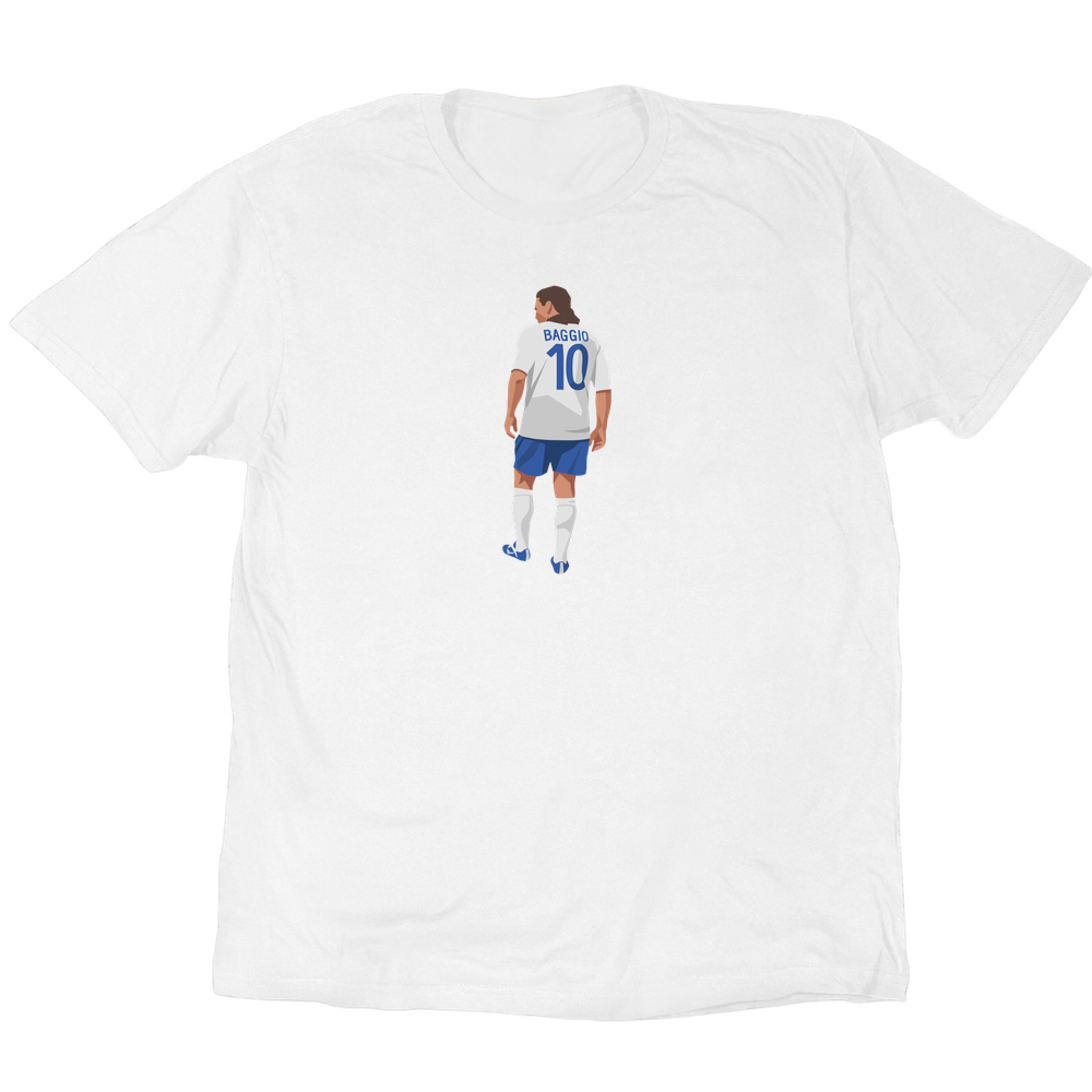 Icons Illustrated Roberto Baggio T-Shirt
