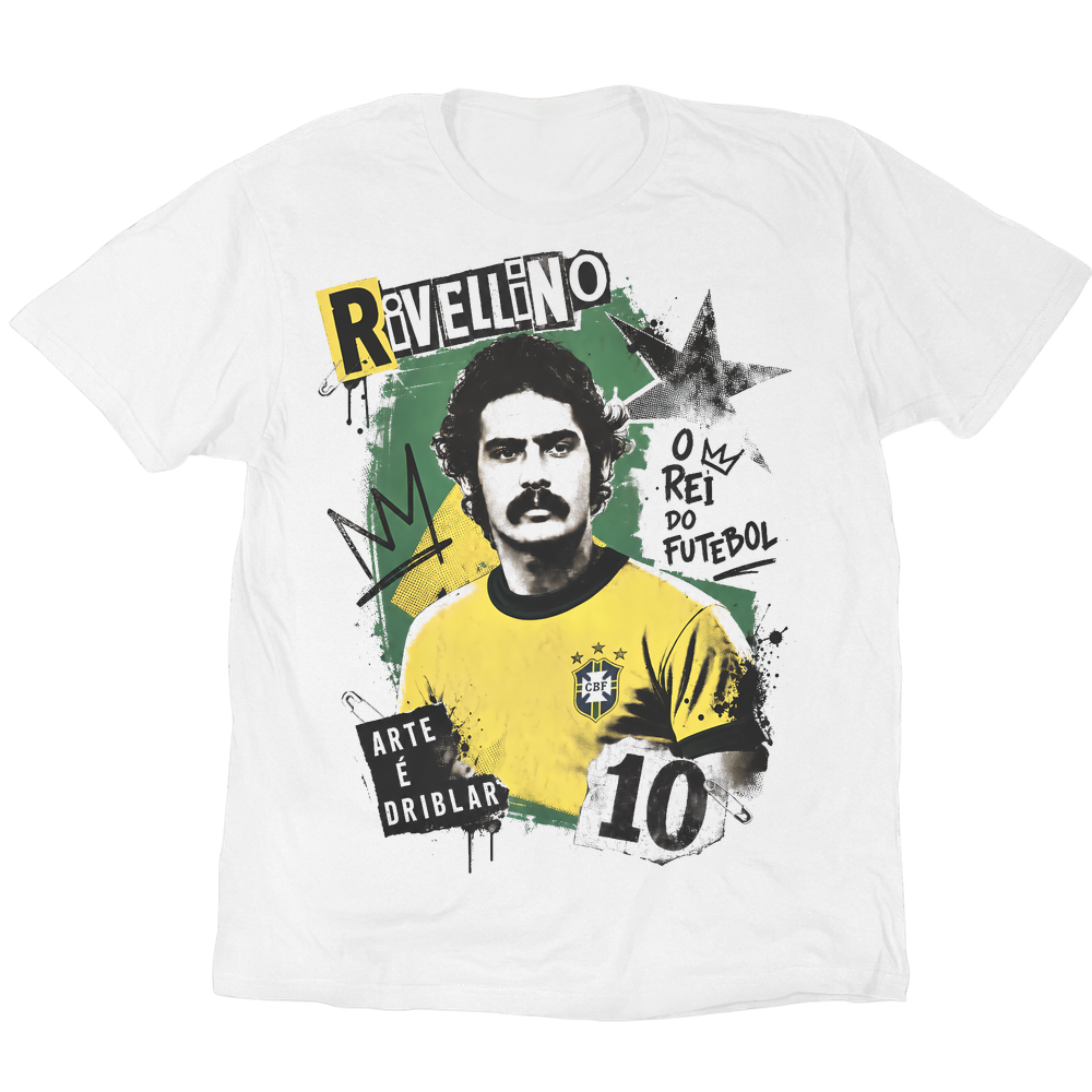 Rivellino Arte é Driblar T-Shirt