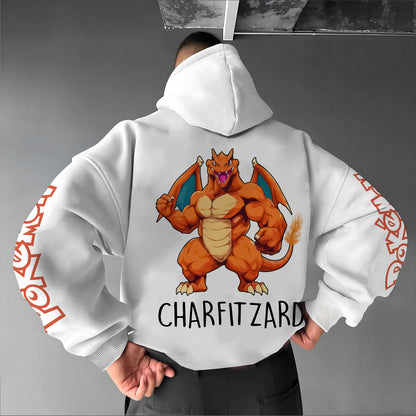 Pokémon Unisex Anime Graphic Streetwear Vintage Hoodie