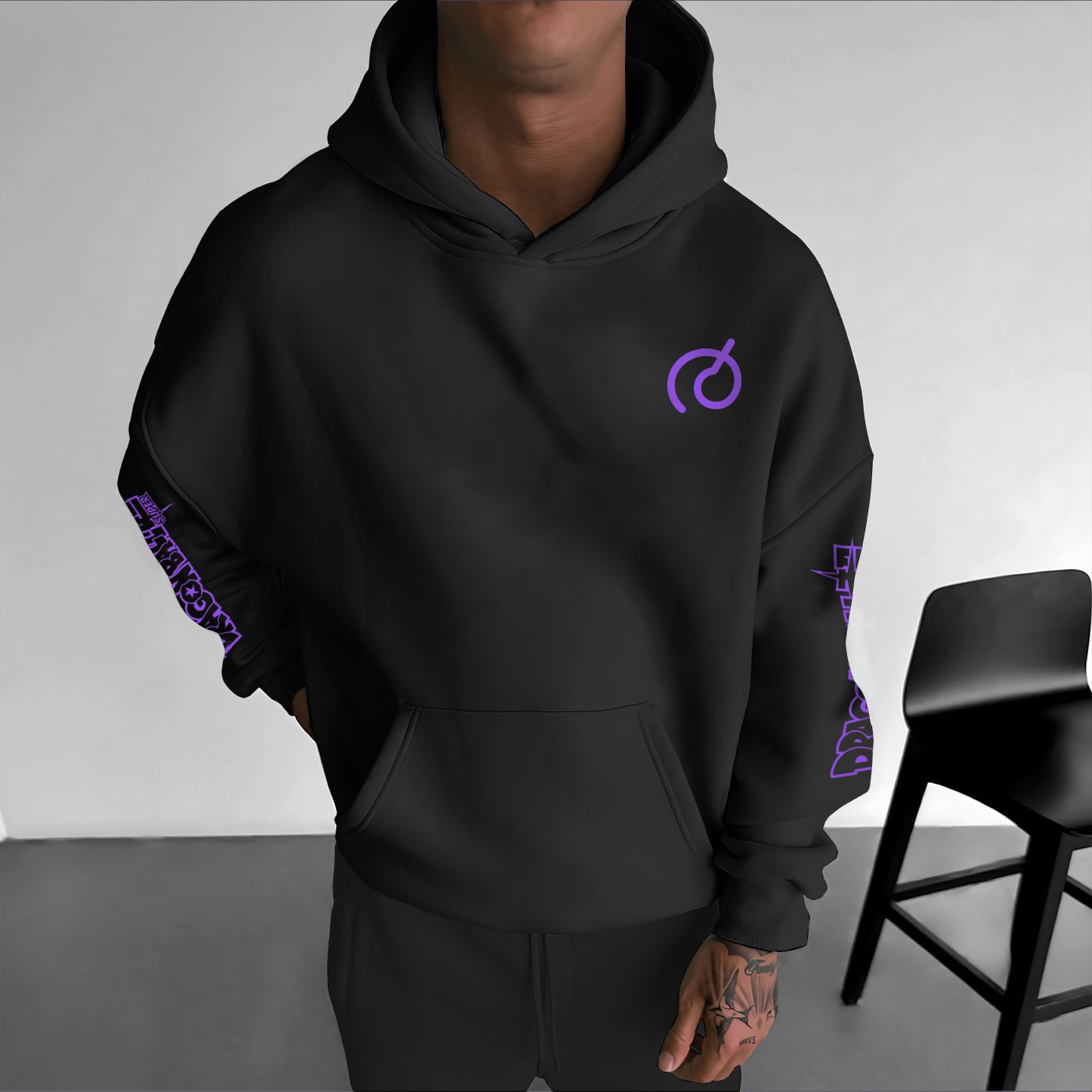Unisex Anime Graphic Streetwear Vintage Hoodie