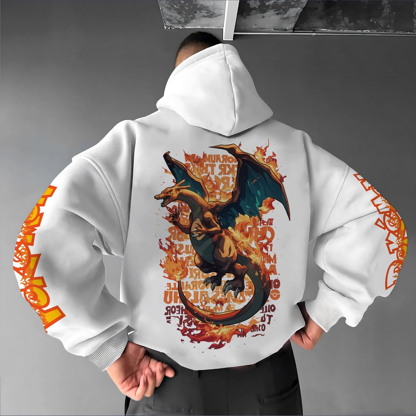 Pokémon Unisex Anime Graphic Streetwear Vintage Hoodie