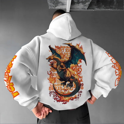 Pokémon Unisex Anime Graphic Streetwear Vintage Hoodie