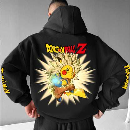 Unisex Vintage Hoodie丨Pikachu X