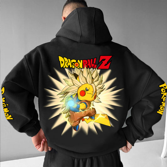 Unisex Vintage Hoodie丨Pikachu X