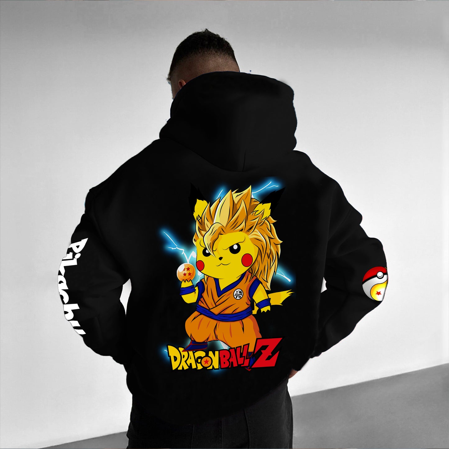 Unisex Vintage Hoodie丨Pikachu X