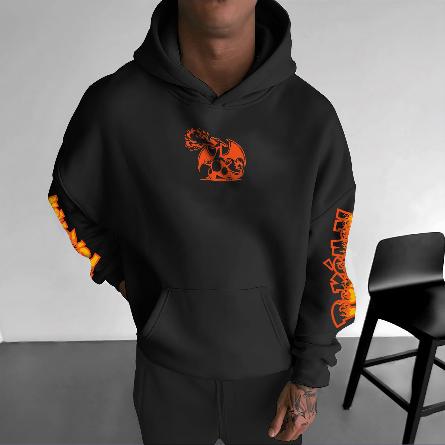 Pokémon Unisex Anime Graphic Streetwear Vintage Hoodie