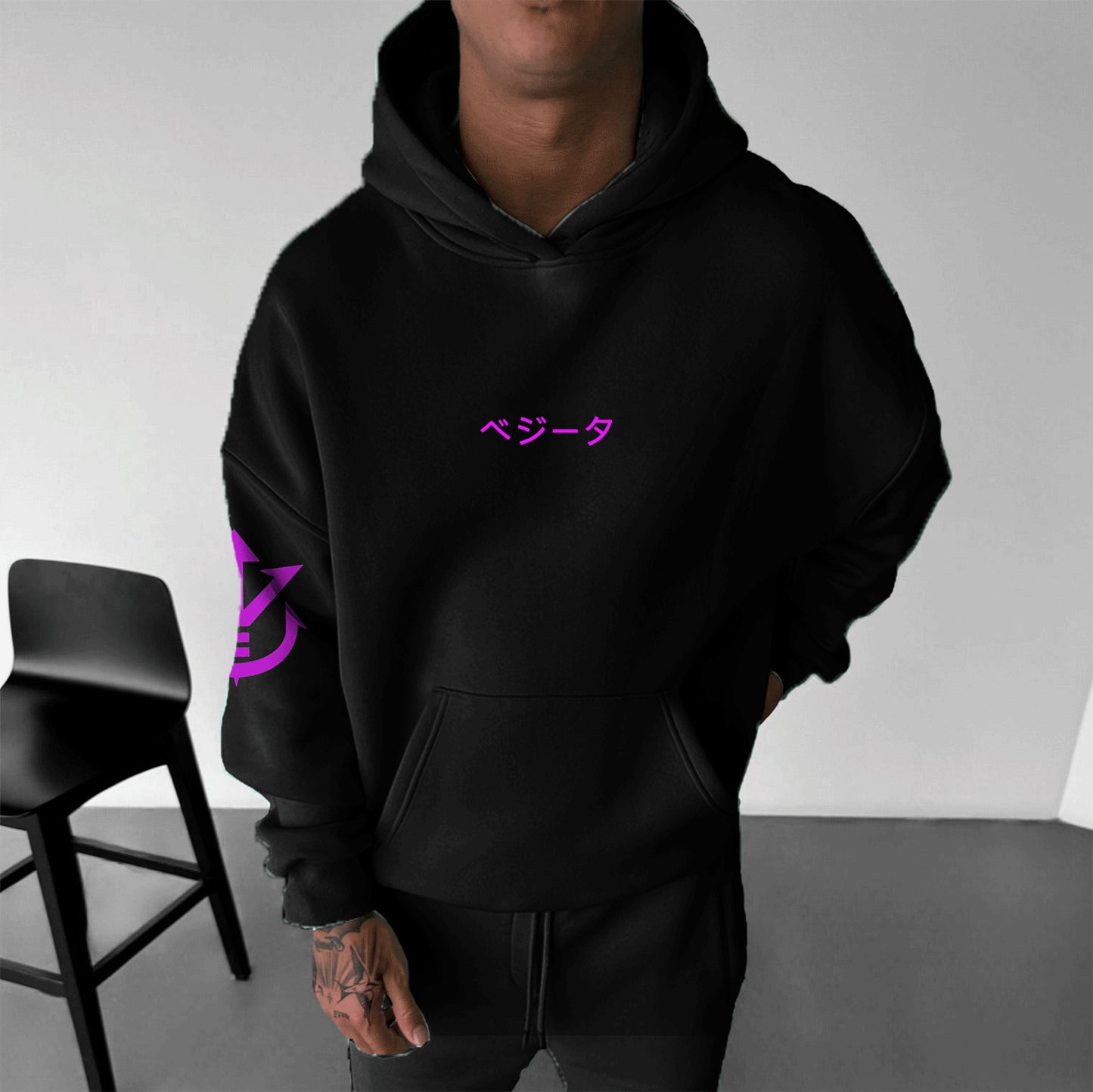 Unisex Anime Lover Casual Printed Hoodie