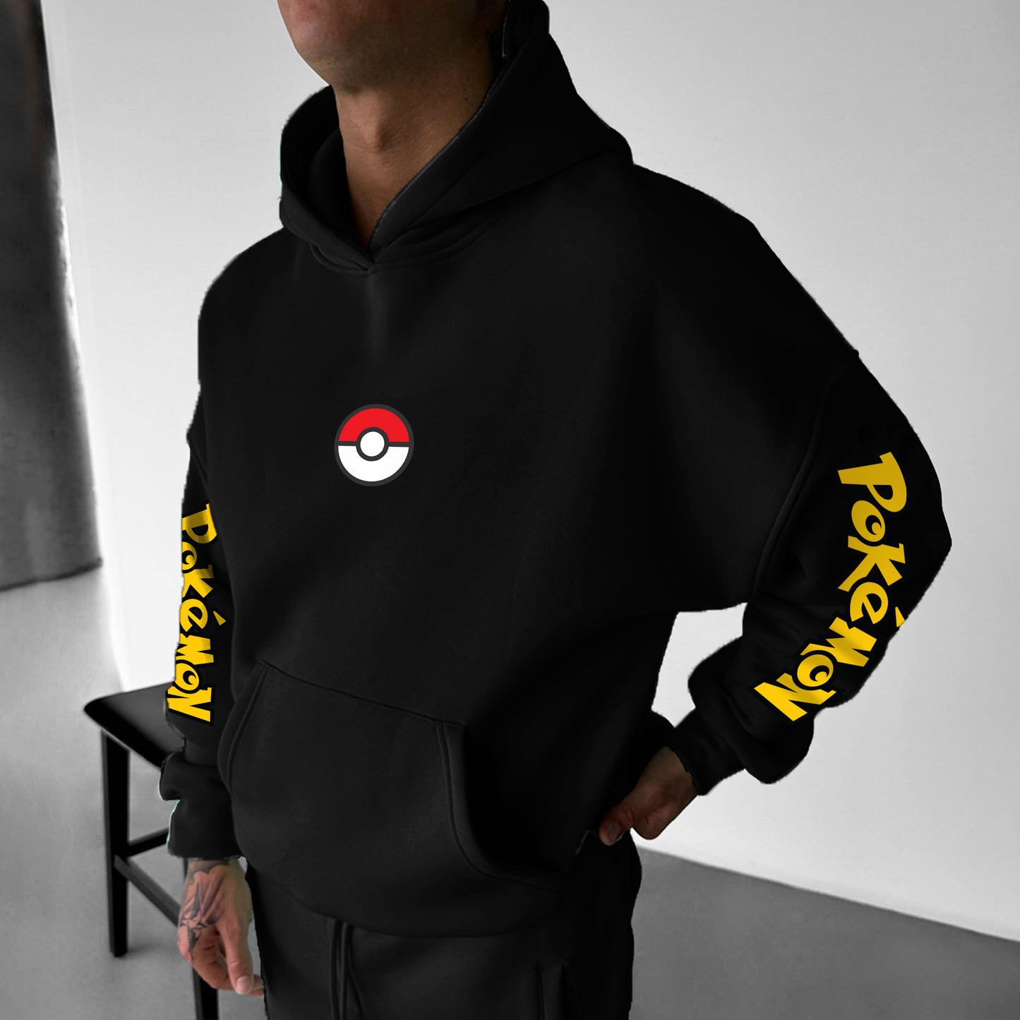 Pokémon Unisex Anime Graphic Streetwear Vintage Hoodie